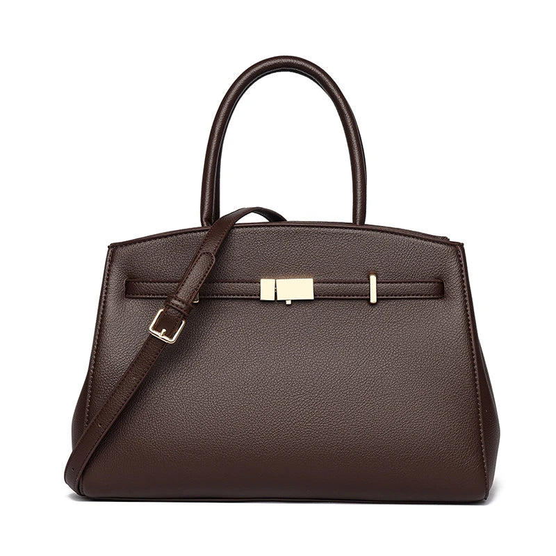 Bolso satchel con asa superior