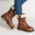 Botas de hombre con puño y forro de pelo - vista 4