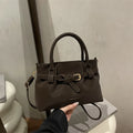 Bolso bandolera de ante liso