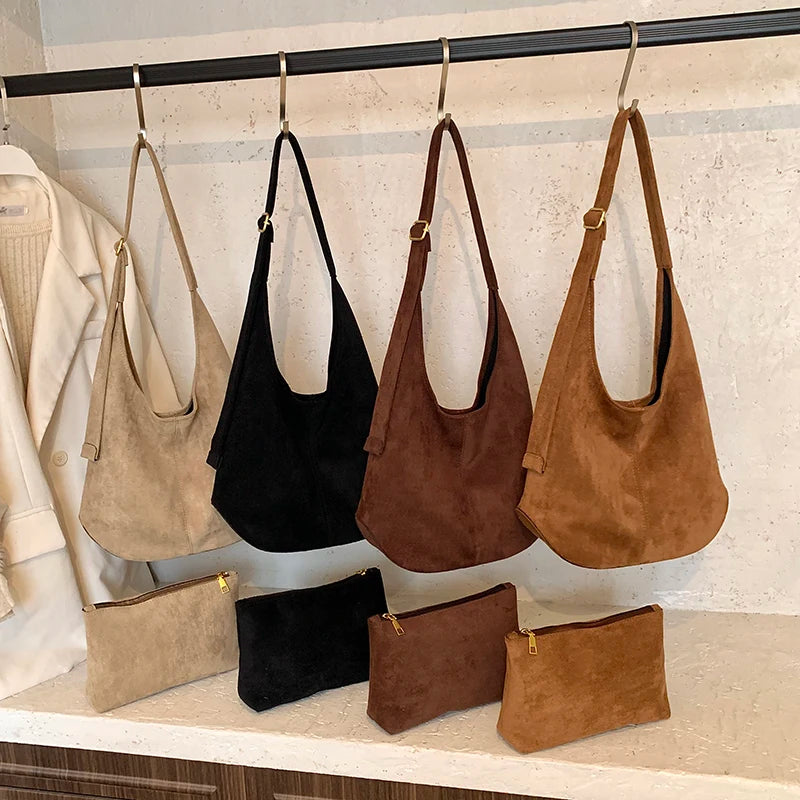 Bolso hobo de piel sintética