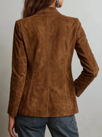 Chaqueta de mujer efecto ante de estilo retro - vista 2