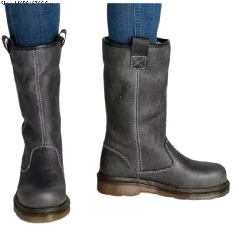 Botas de hombre con puño y forro de pelo - vista 5