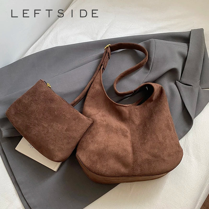 Bolso hobo de piel sintética
