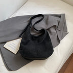 Bolso hobo de piel sintética