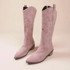 Botas vaqueras altas con bordados western - vista 11