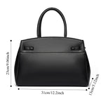 Bolso satchel con asa superior