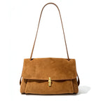 Bolso bandolera vintage de ante