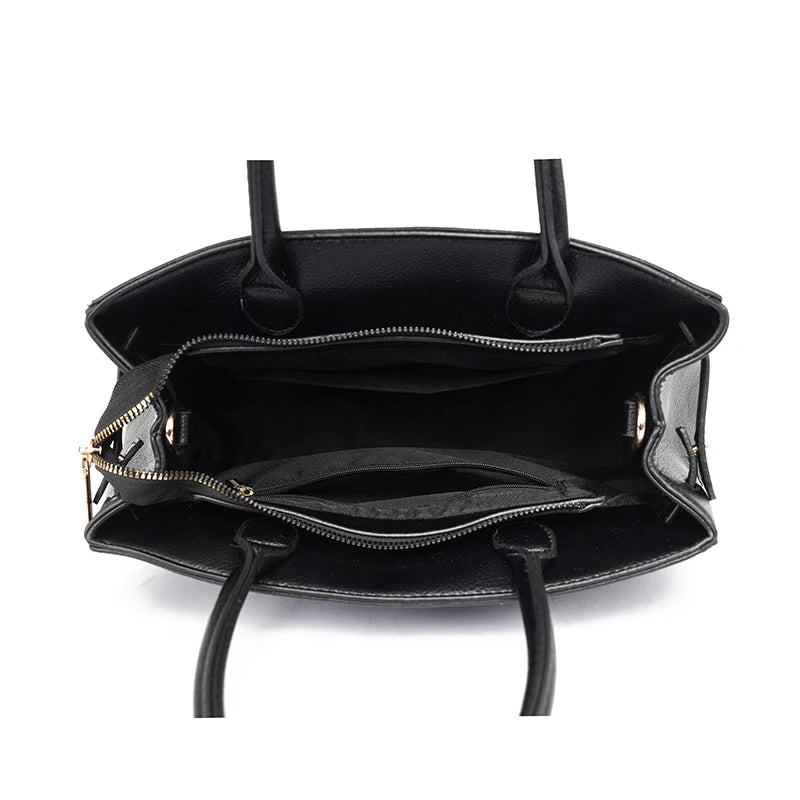 Bolso satchel con asa superior