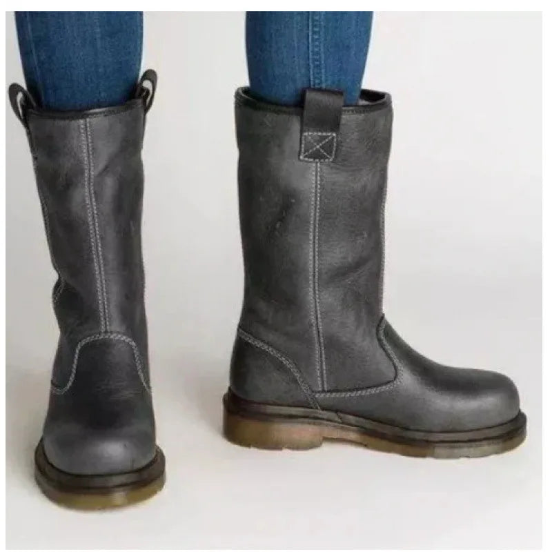 Botas de hombre con puño y forro de pelo - vista 8