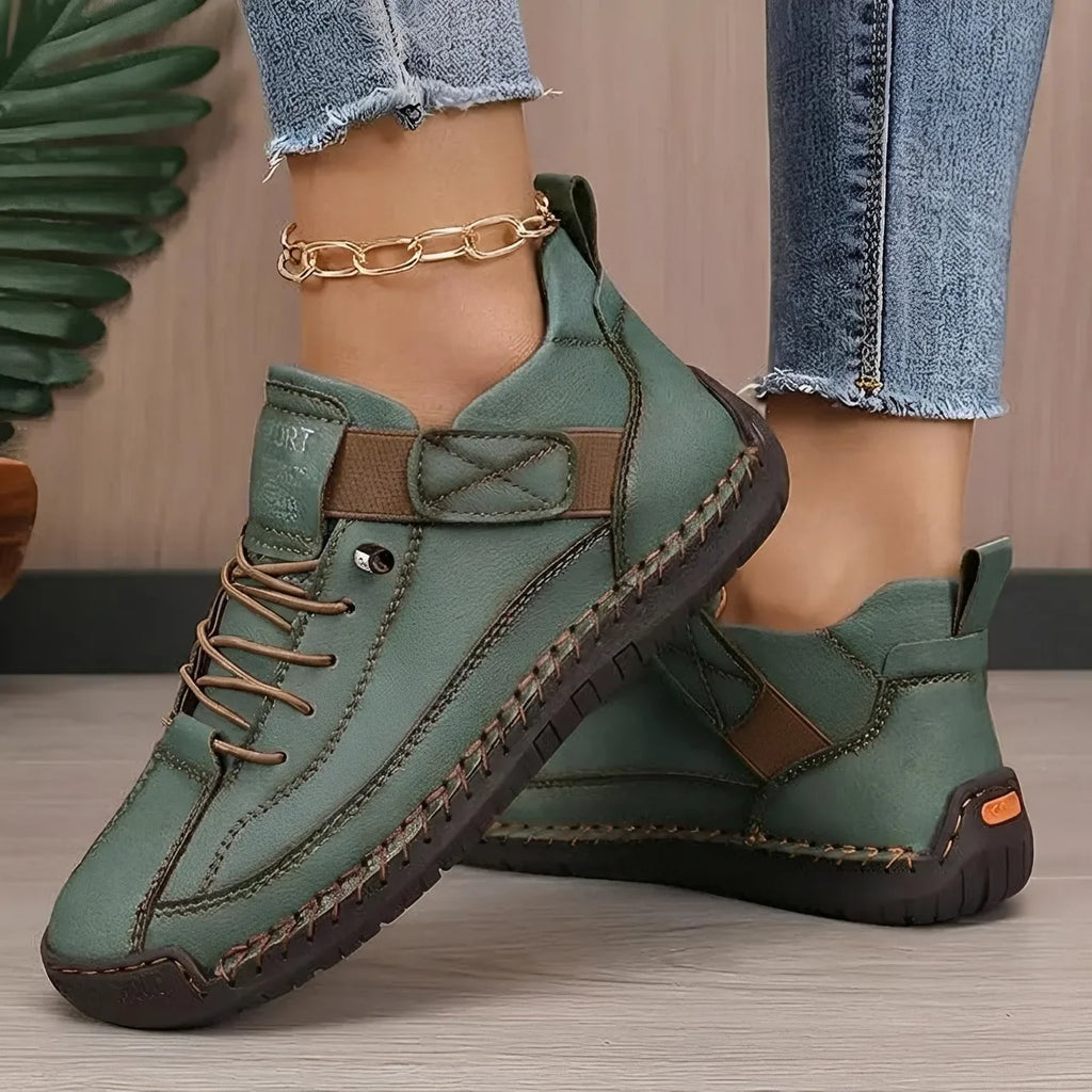 Mocasines de piel para hombre cosidos a mano - vista 6